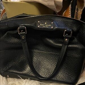 Kate Spade Black Leather Bag